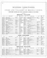 Directory 1, Medina County 1874